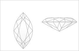 0.2 - Carat Marquise Cut Diamond