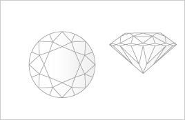 0.6 - Carat Round Cut Diamond